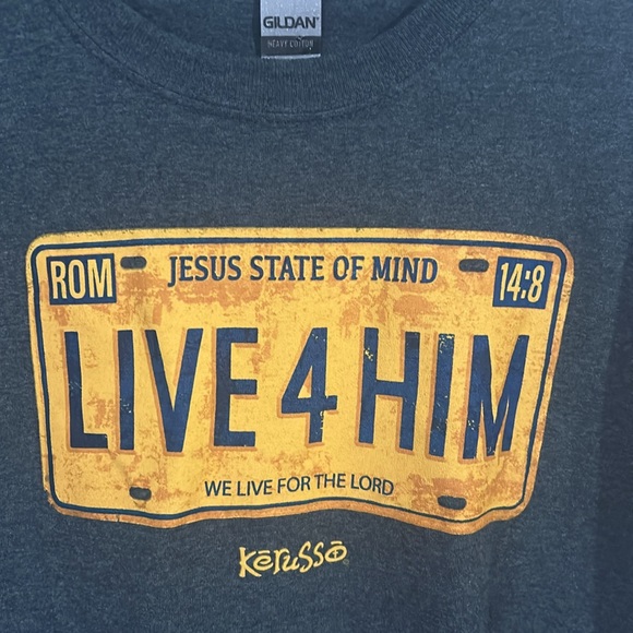 Unisex “Jesus saves” Tee (M) - Picture 2 of 4